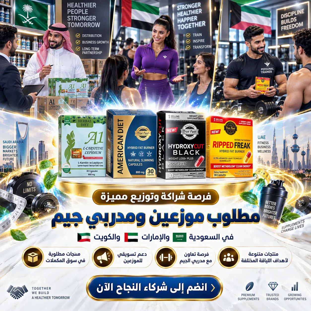 ditributor in gcc banner