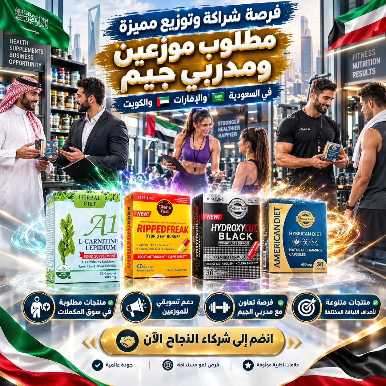 ditributor in gcc banner