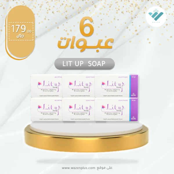 lit up soap for whitening