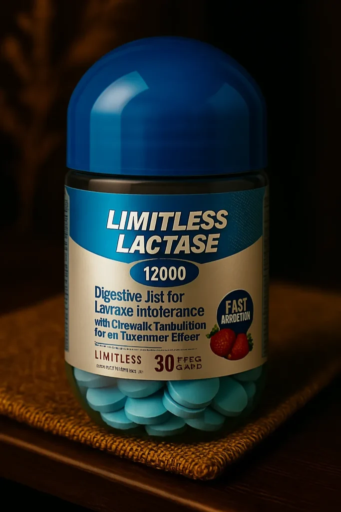 limitless naturals lactase enzyme supplement