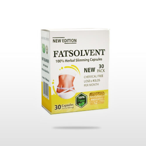 FAT SOLVENT ORIGINAL MALAYSIAN SLIMMING HERBAL CAPSULES 